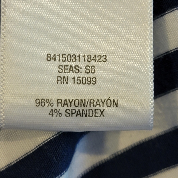 Everlast Large Racerback style striped t shirt dress - Picture 6 of 6